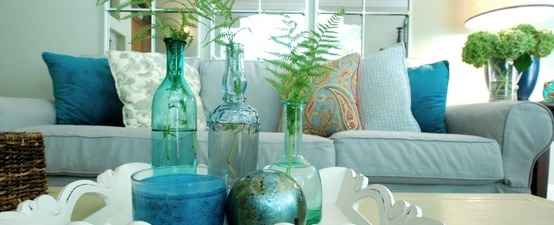 Salas com Azul Turquesa | Casa,Quintal,Etc & Tal