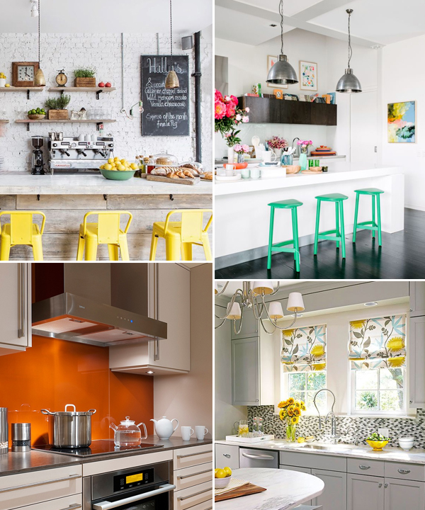 Cozinha colorida: Cozinhas coloridas: inspirações para decorar!