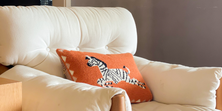 capa de almofada tricot